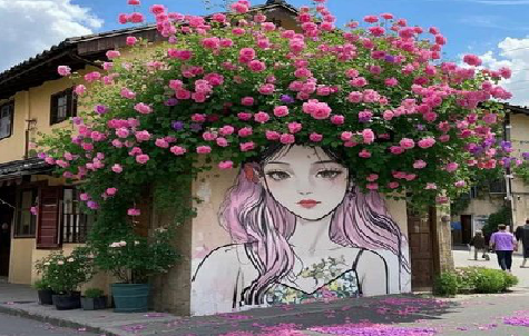 金堂怎么设计网红打卡墙绘