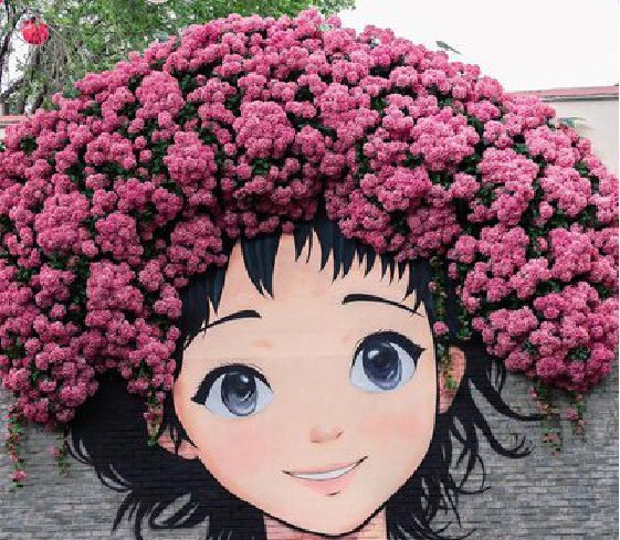 金堂墙体彩绘-网红墙打卡