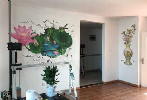 金堂墙体彩绘相比墙纸的优势。