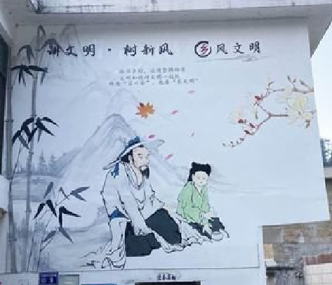 金堂分享几个墙绘保养知识。